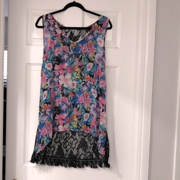 Tropical Swim Coverup Size Small - Picture 1 of 4